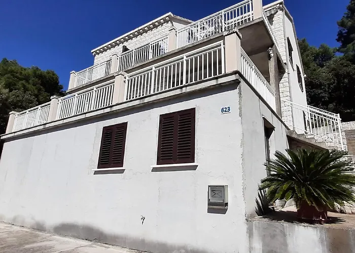 Classic Kor Ula - Two Bedroom With Terrace And Sea View 科尔丘拉