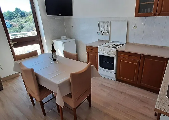 公寓 Classic Kor Ula - Two Bedroom With Terrace And Sea View *