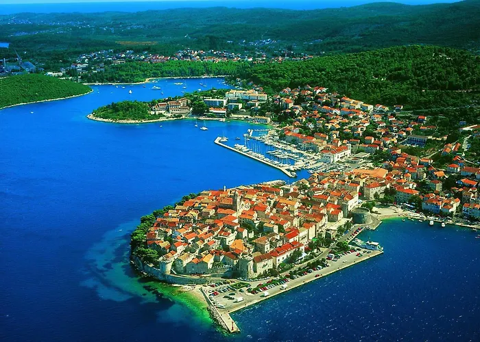 Classic Kor Ula - Two Bedroom With Terrace And Sea View Apartamento